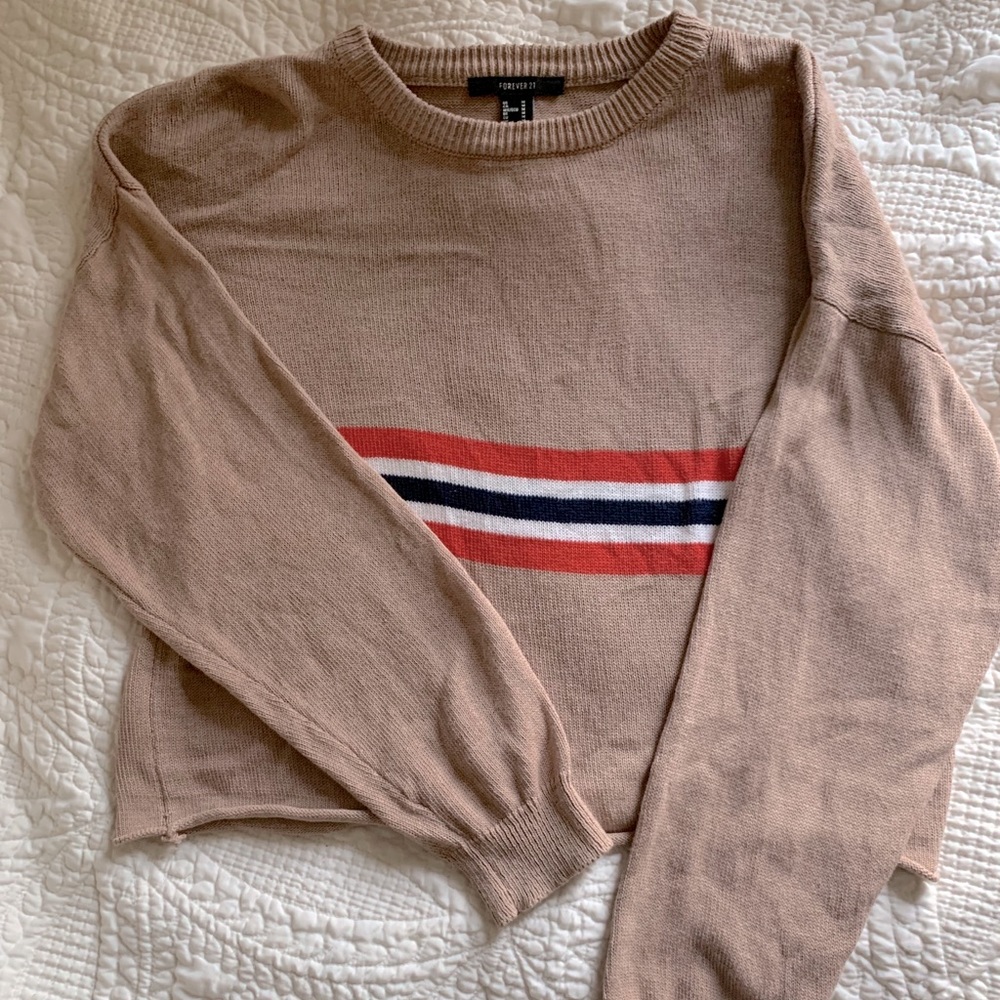 Forever 21 cropped sweater